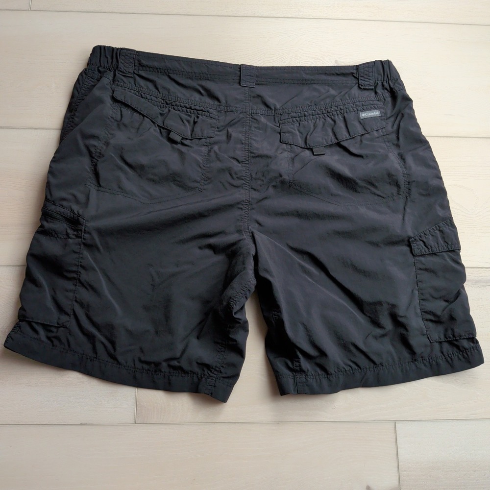 Columbia PFG Shorts Mens‎ 44 (Fits 42) Black Omni-Shield Fishing 10" Inseam - Picture 5 of 11